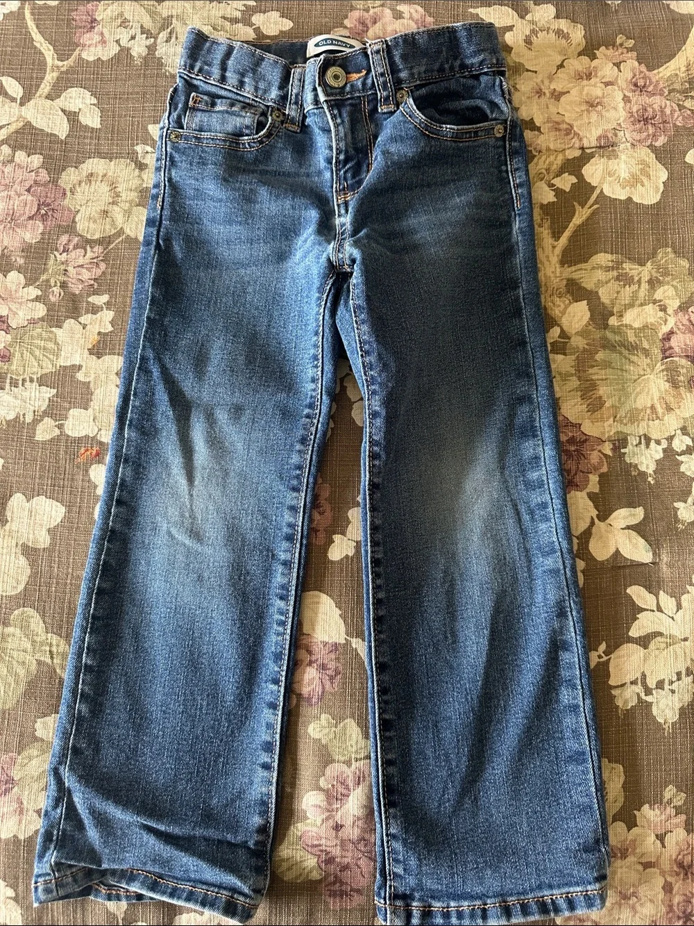 Old Navy Kids Straight Leg Denim Jeans medium was with built in flex